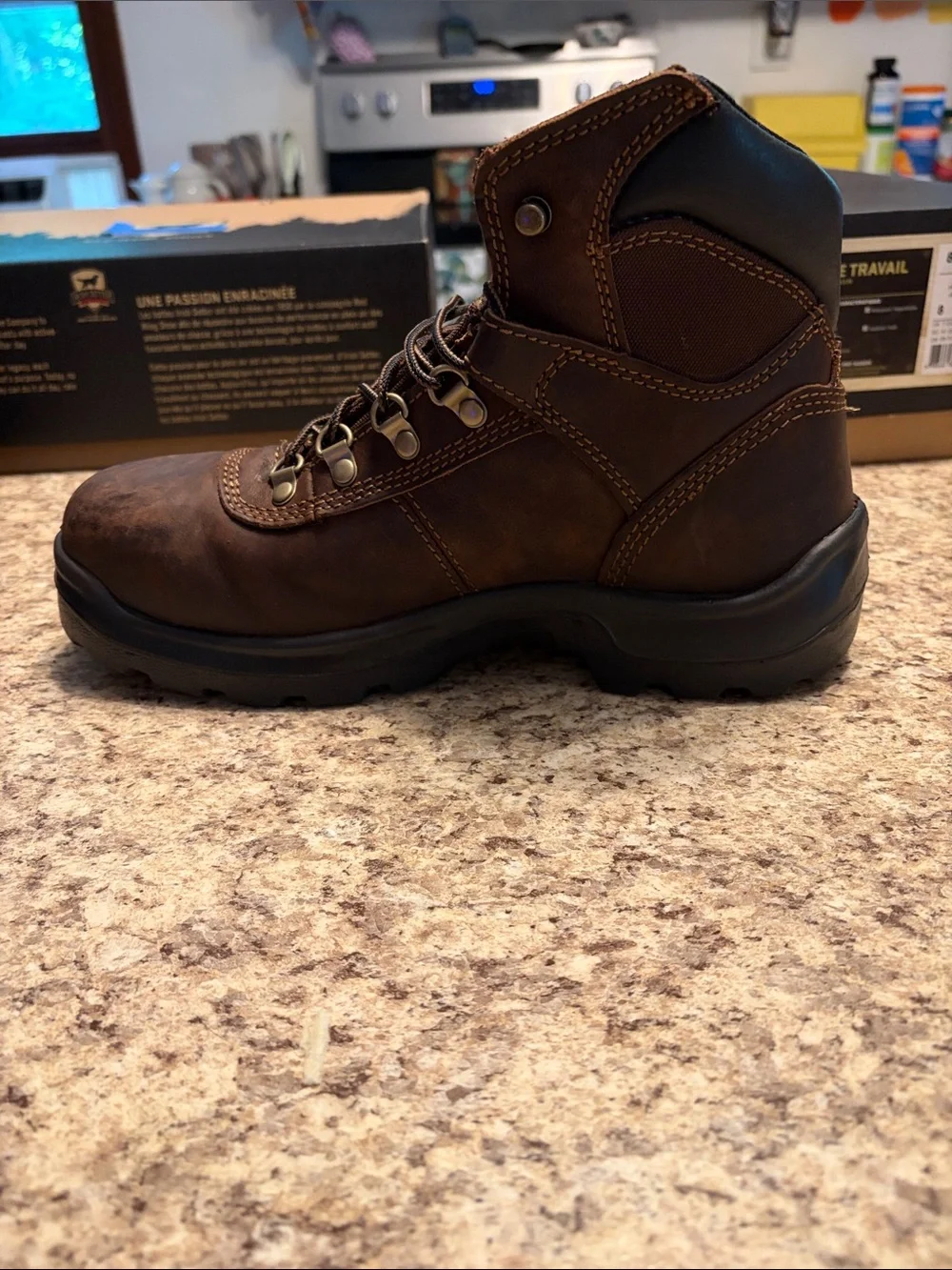 Red Wing Shoes Irish Setter Ely Brown Men’s Work Boots